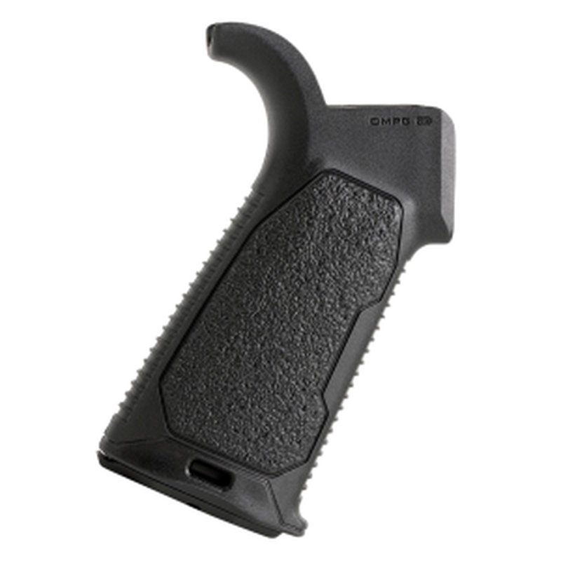 Strike Industries Enhanced 20 Degree AR Grip - Black Overmolded Rubber Texture