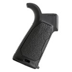 Strike Industries Enhanced 20 Degree AR Grip - Black Overmolded Rubber Texture