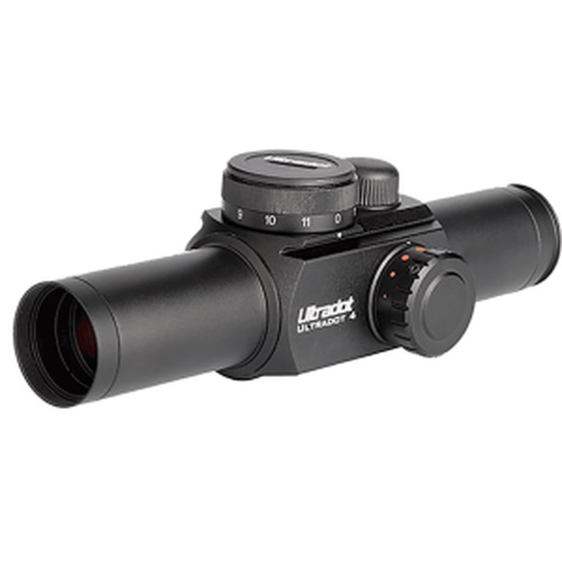 UltraDot Ultradot-4 Red Dot Sight 1" Tube 1x 2, 4, 8, 10 MOA Dot Aluminum Matte Black