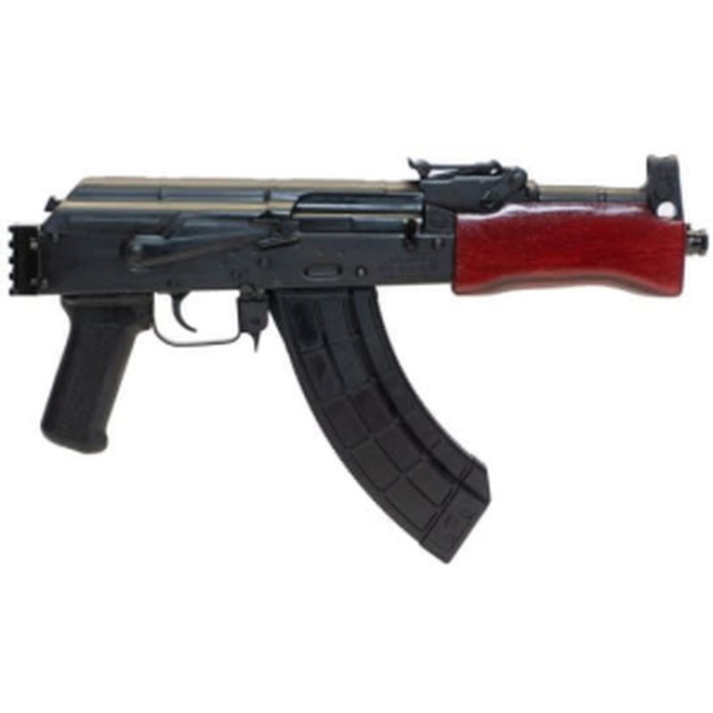 Century Arms Mini Draco 7.62x39 AK pistol 7.75" barrel Russian Red 1913 rail 30rd HG2137PR-N