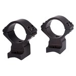 Talley 1in Savage Round Receiver Scope Mount/Ring Combo High Extended Front