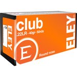 Eley Club 22LR 40gr Round Nose Ammunition 50 Pack