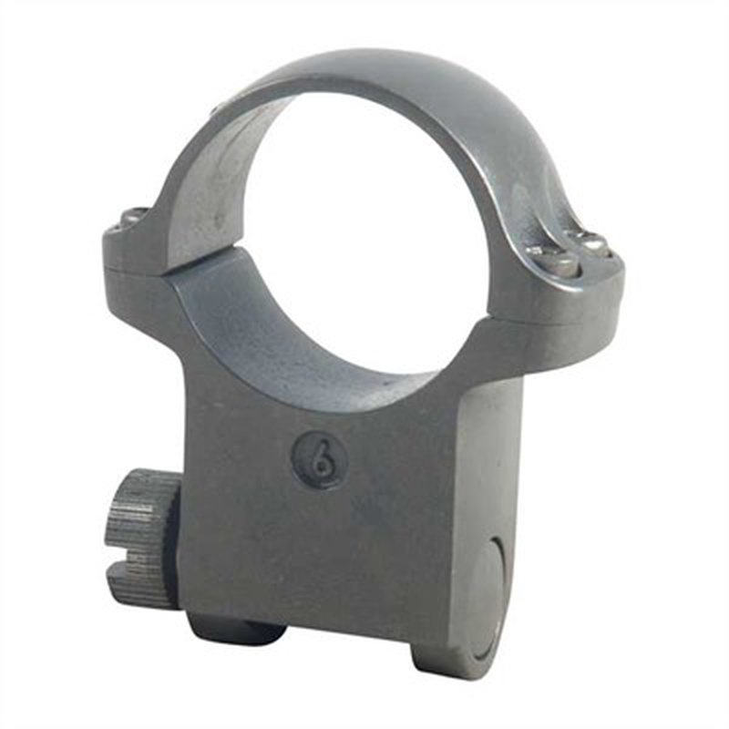 Ruger Scope Ring 6KTG Extra High Target Grey Stainless Steel 90296