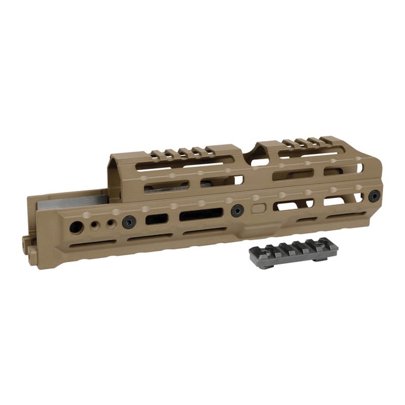 Midwest Industries AK Alpha 2-Piece Drop-In M-LOK Handguard 10" Flat Dark Earth