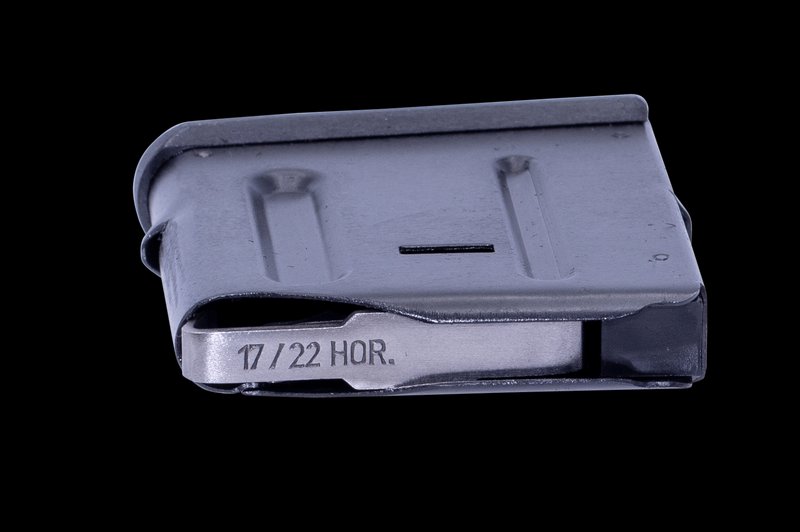 CZ CZ 527 Magazine 5 Rounds 17 Hornet Steel Black Finish