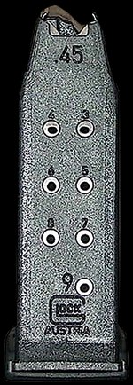 Glock OEM Glock 30 9-Round .45 ACP Detachable Magazine MF30009 (Black Polymer)