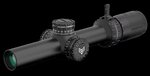 Swampfox Optics 1-10x24mm SFP IR Guerrilla Dot MOA Red Reticle Black Scope