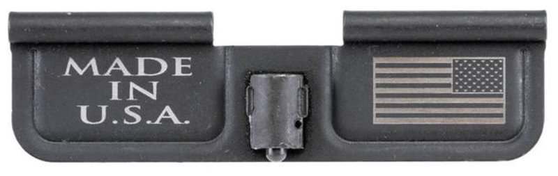Spikes Tactical SED7002 Ejection Port Door Dust Cover Laser-Engraved USA/Flag Steel Black