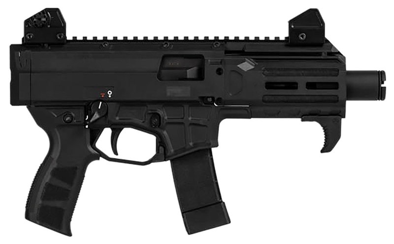 CZ Scorpion 3+ Threaded Barrel 4.2in 1/2x28 Black