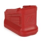 ZEV Glock Basepad 9mm/.40 Red +5 (17rd mag compatible) extended base pad