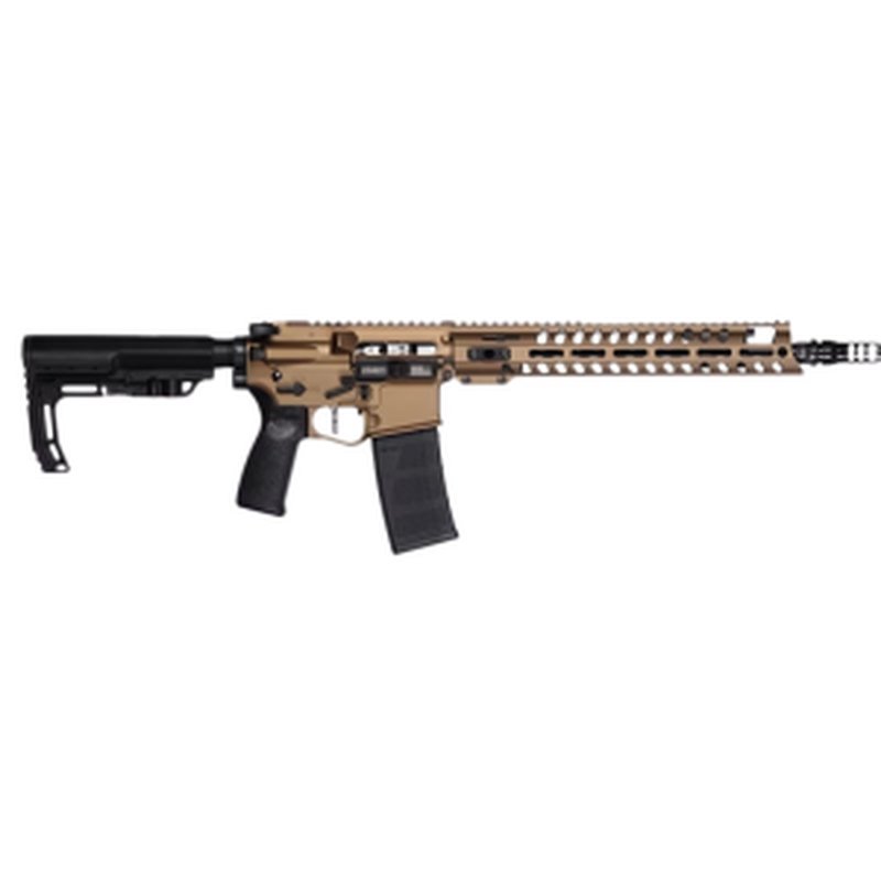 Patriot Ordnance Factory 02040 Renegade + 30+1 13.75" Steel Threaded Barrel, Bronze Aluminum Receiver