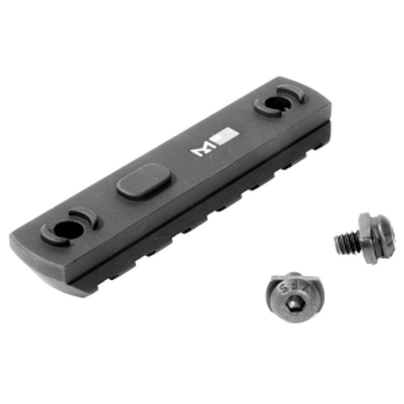 Geissele M-LOK Picatinny Accessory Rail Attachment 7-Slot Black