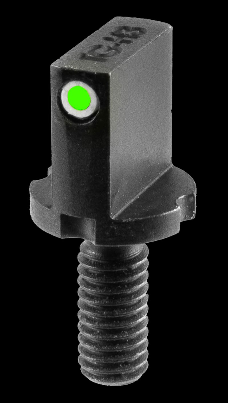 TruGlo TG231AR1 AR-15 Tritium Front Sight Green Dot White Outline