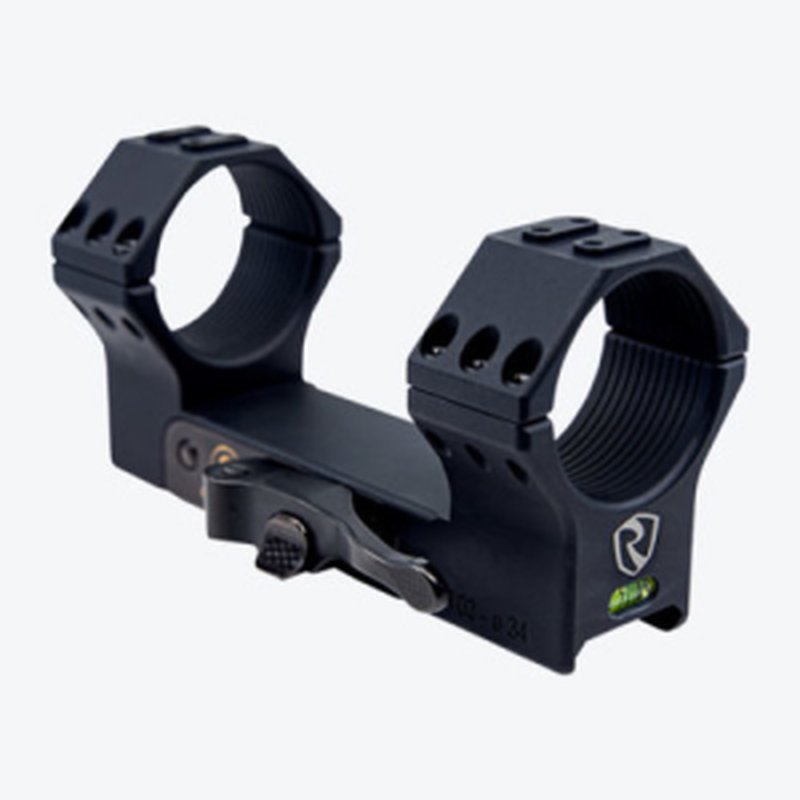 RITON OPTICS 30mm Picatinny QD Mount - 0 MOA Black