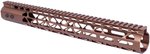 Guntec USA Air Lite M-LOK System Free Floating Handguard With Monolithic Top Rail