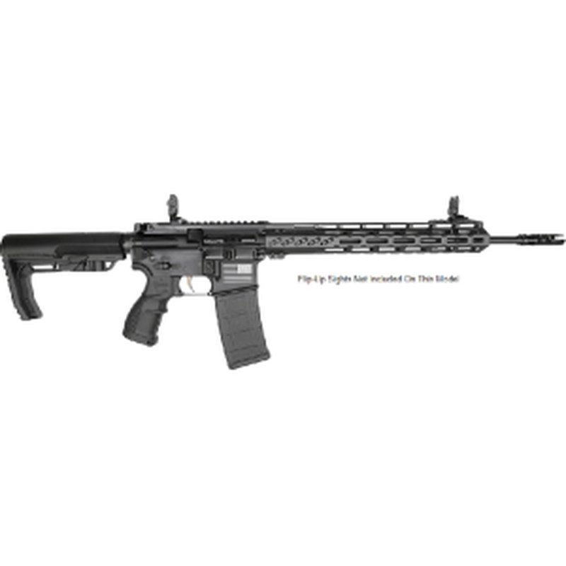 Fostech Stryker Tech AR-15 Rifle 16" Barrel Mach 2 13" M Lok Rail, Forged, 5.56 Nato, 30 Rd, Echo II Trigger Installed, Black, 8151-BLK-556-6226-4150