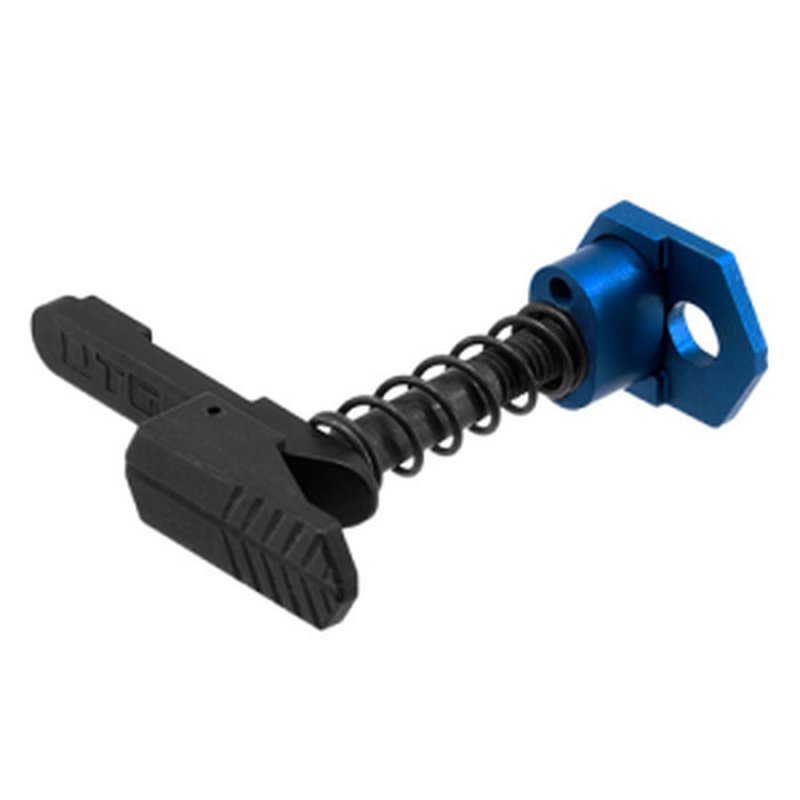 Leapers UTG AR15 Ambidextrous Extended Magazine Release Matte Blue