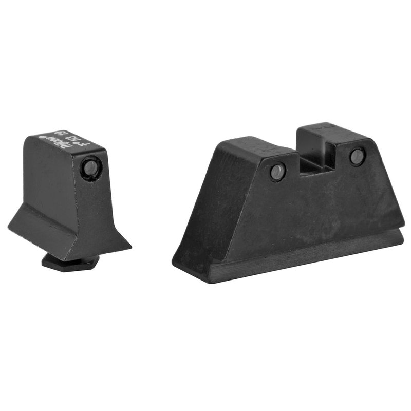 Trijicon Suppressor-Height Night Sight Set Glock Standard Frames Black Green GL201-C