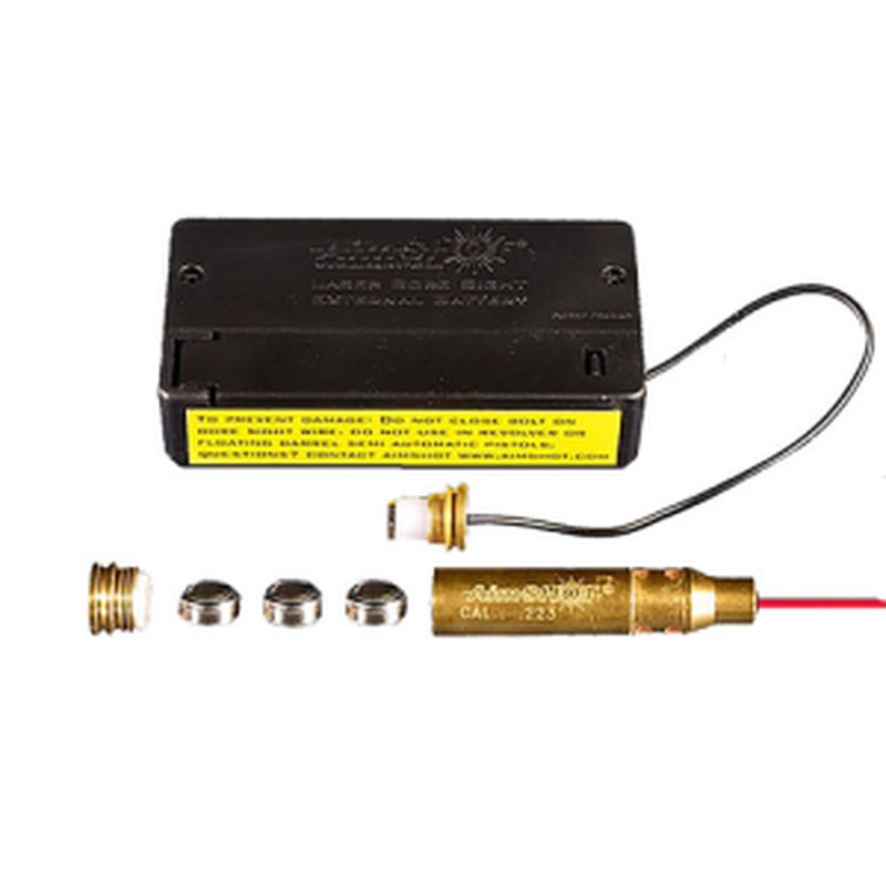 Aimshot MBS22320X .223 Modular Bore Sight Brass Battery Pack