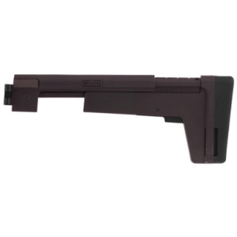 B5 Systems AK Stock 4.5mm Plum (5-position, QD) folding stock