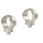Leupold 2-Piece Quick Release (QR) Scope Rings - 1\" Medium, Silver