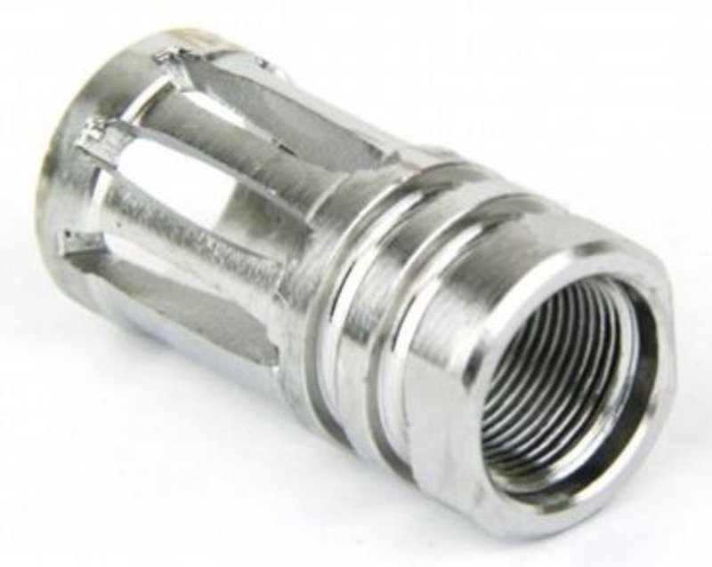 TacFire MZ1001-3SS Muzzle Brake .308 5/8x24 Bird Cage Stainless Steel