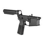 AR-15 Lower Receiver Semi Complete Angry Patriot Black