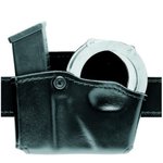 Safariland 573 Open Top Magazine and Handcuff Pouch Fits Glock 20/21 STX Plain Black RH