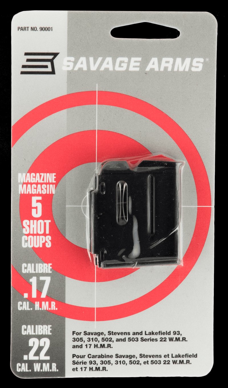 Savage Arms 93 Series Magnum Magazine .17 HMR / 22 WMR Blued Finish