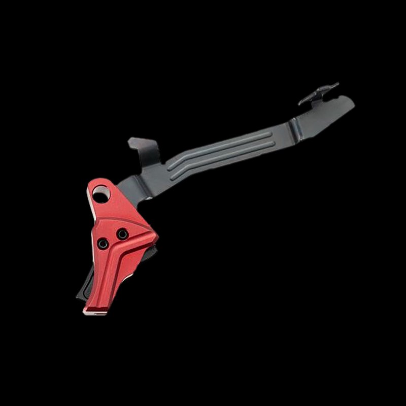 TYRANT CNC I.T.T.S Trigger Glock 43/43X/48 Red Black
