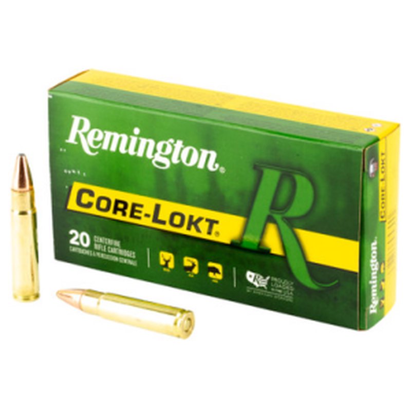 Remington CoreLokt .35 Remington Soft Point 150 Grain Ammo 20-Round Box