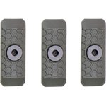 Slate Black Industries 1-Slot Rail MLOK Slate Panels (3-pack) OD GREEN, SG-1-ODG