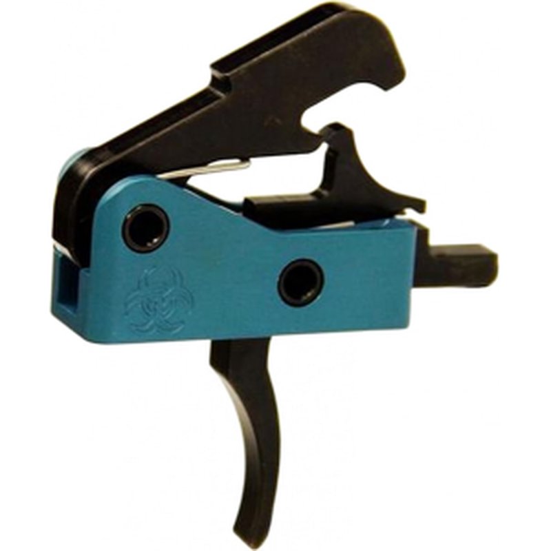 Black Rain Ordnance BRO-DIT AR-15 Trigger Group, Single Stage, 3.5 lb Pull, Curved Blade