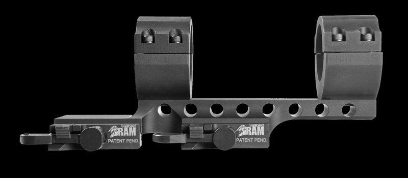 Samson DMR 30mm Scope Mount & Ring Combo Quick Release Picatinny Black Anodized