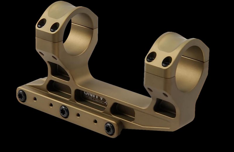 Unity Tactical 30mm Cantilever Mount 2.05 in 0 MOA FDE