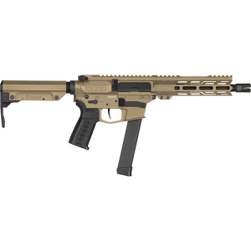CMMG MkGs Banshee 9mm 8" 33rd Coyote Tan