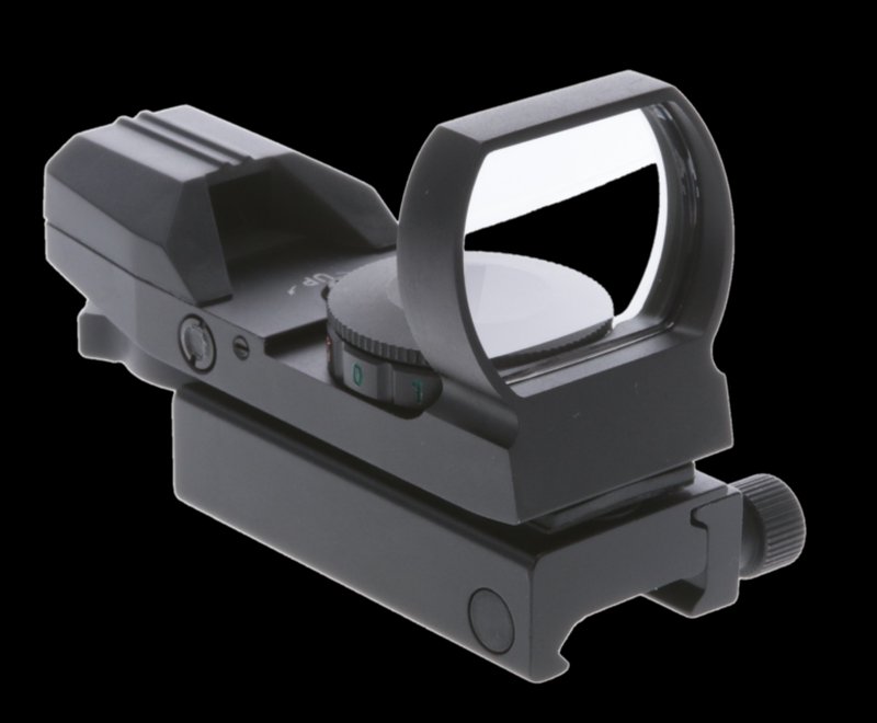 Truglo TG8360B Open Reflex Red/Green Sight 1x 34x24mm Weaver Mount