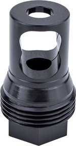 KGM Suppressors A-TMB-S-1 R50T Taper Muzzle Brake Black Nitride Steel 1/2"x28 Th
