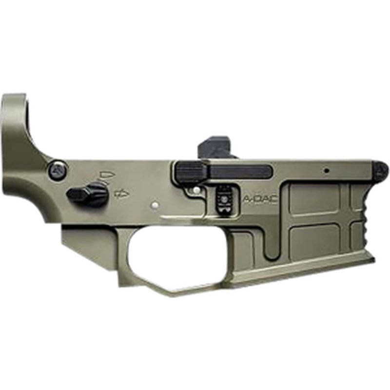 Radian Weapons R0391 A-DAC 15 Lower Receiver OD Green, Fully Ambi Controls, Talon 45/90 Safety, Ext. Bolt Catch, Left-Side Mag Release, Right-Side Bolt Release, Enhanced Takedown Pins