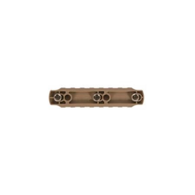 Bravo Company 4 in KeyMod Picatinny Rail Section Flat Dark Earth