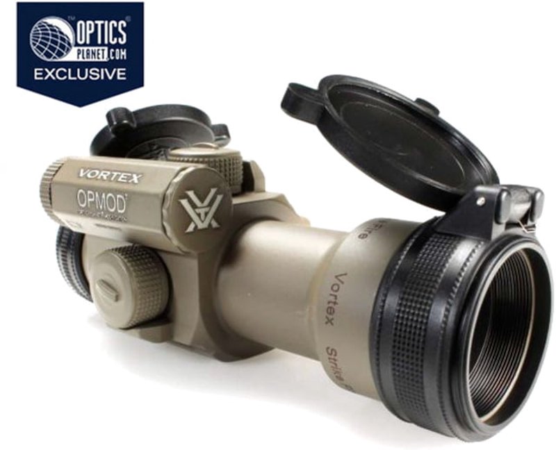 Vortex OPMOD StrikeFire II 1x30mm Red Dot Sight with Cantilever AR-15 Mount, 4MOA Red/Green
