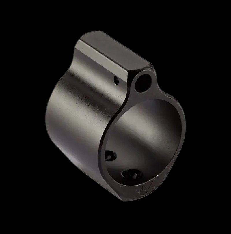 Wilson Combat Gas Block TRLPGBM Low-Profile .875in Black Nitride 4140 Steel