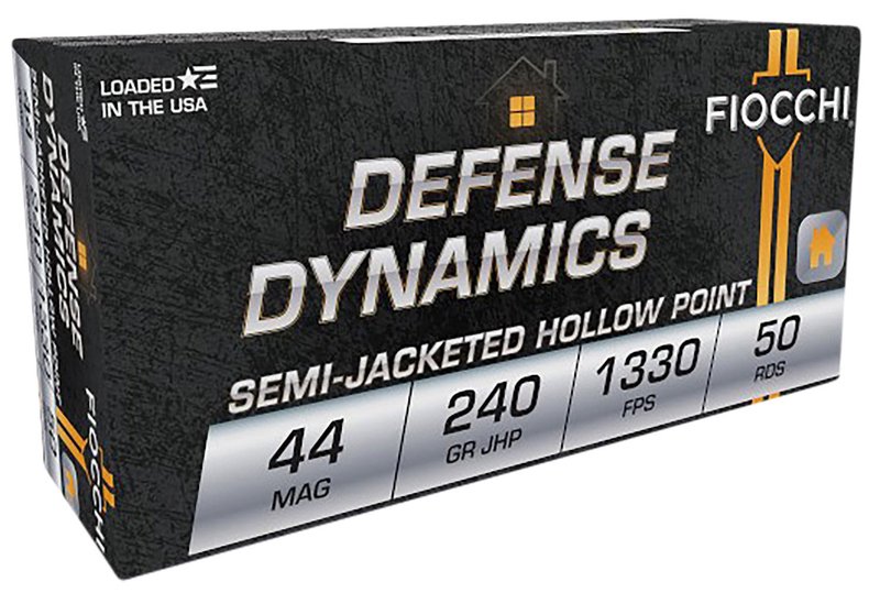 Fiocchi Defense Dynamics .44 Magnum Ammunition 50 Rounds