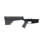 BC-8 | Multi-caliber Complete Billet Lower Assembly | Black Anodized | MagPul Stock & Grip | Enhanced 3 lb Trigger