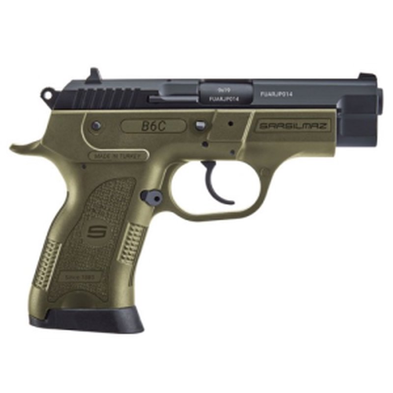 SAR USA B6C 9mm Pistol 3.8 Inch Barrel OD Green