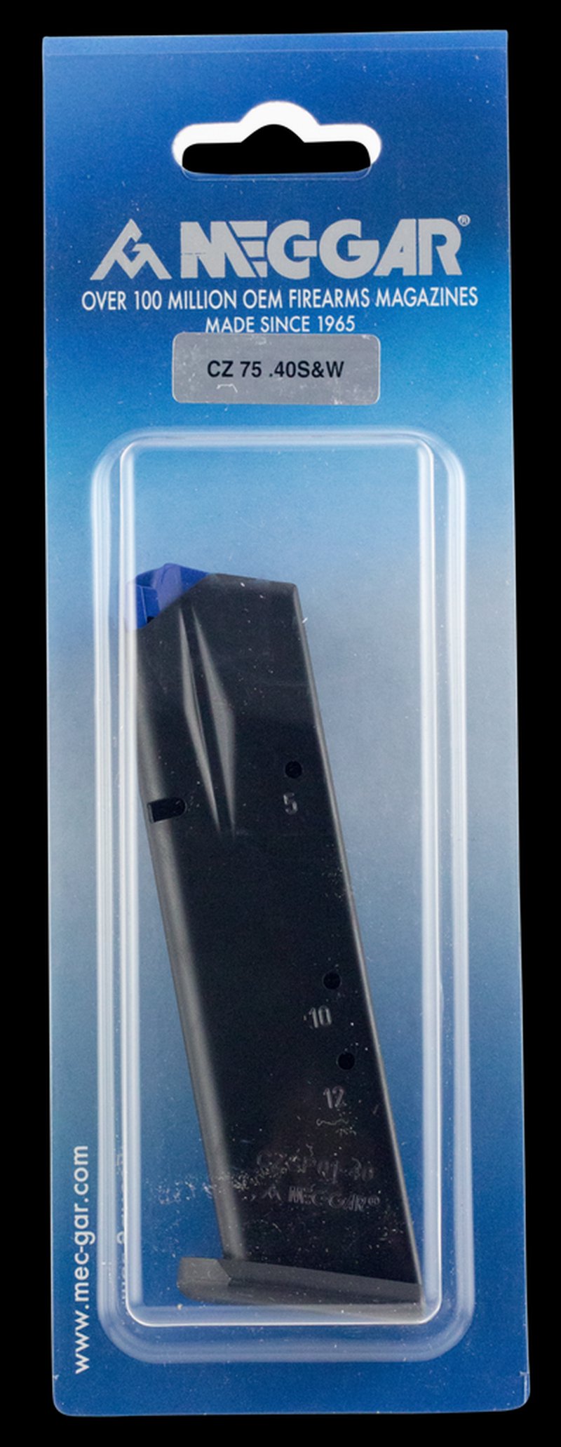 Mec-Gar CZ 75B/85B/SP-01 Shadow 2 Magazine 12-Round .40 S&W MGCZ4012AFC