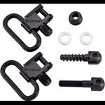 Blackhawk 70SW04BK Lok-Down Sling Swivel Kit 1" Blued Steel Wood Screw