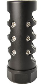 American Precision Arms Gen 4 Little Bastard Self Timing Nitride 5/8-24 30 Cal Muzzle Brake