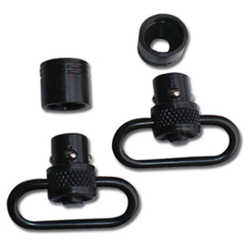 GrovTec Standard Push Button Sling Swivel Flush Mount Black-Oxide