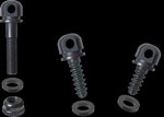Outdoor Connection BO5 Swivel Base Set Black Steel Sling Base Kit